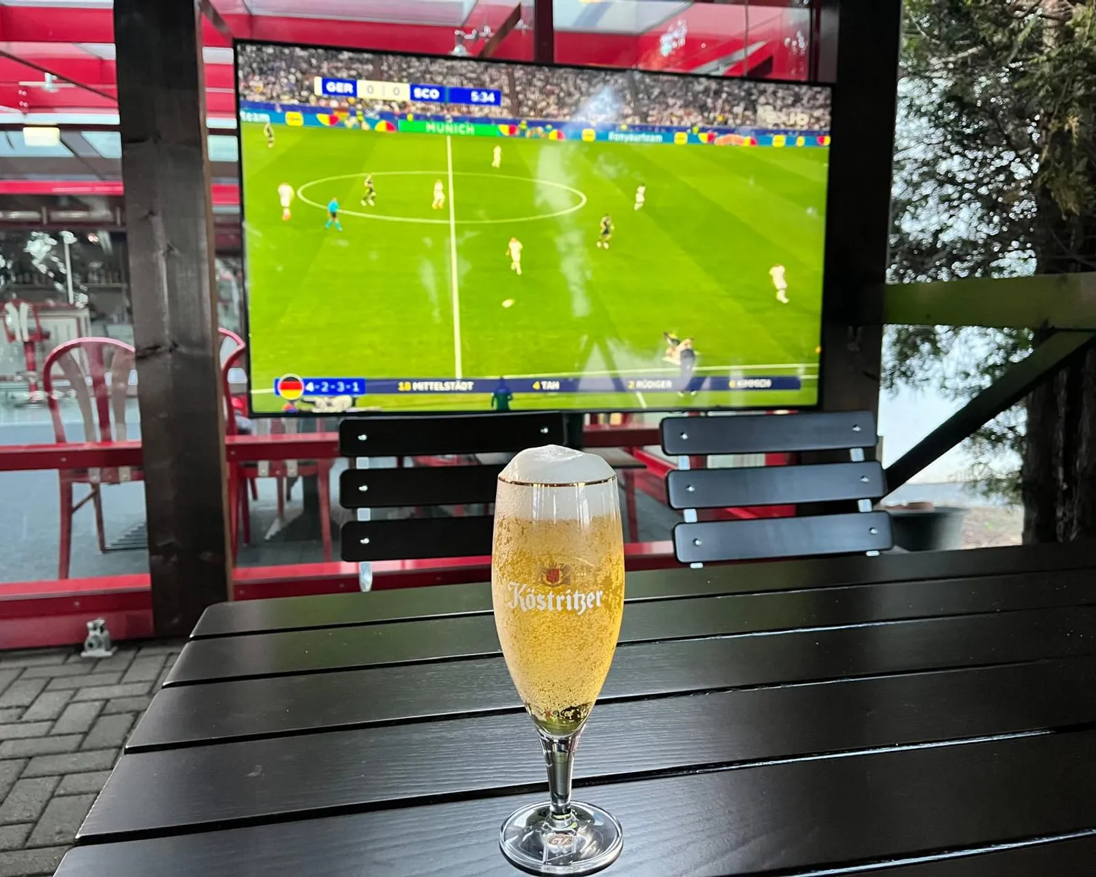 Spieltag-Terrasse